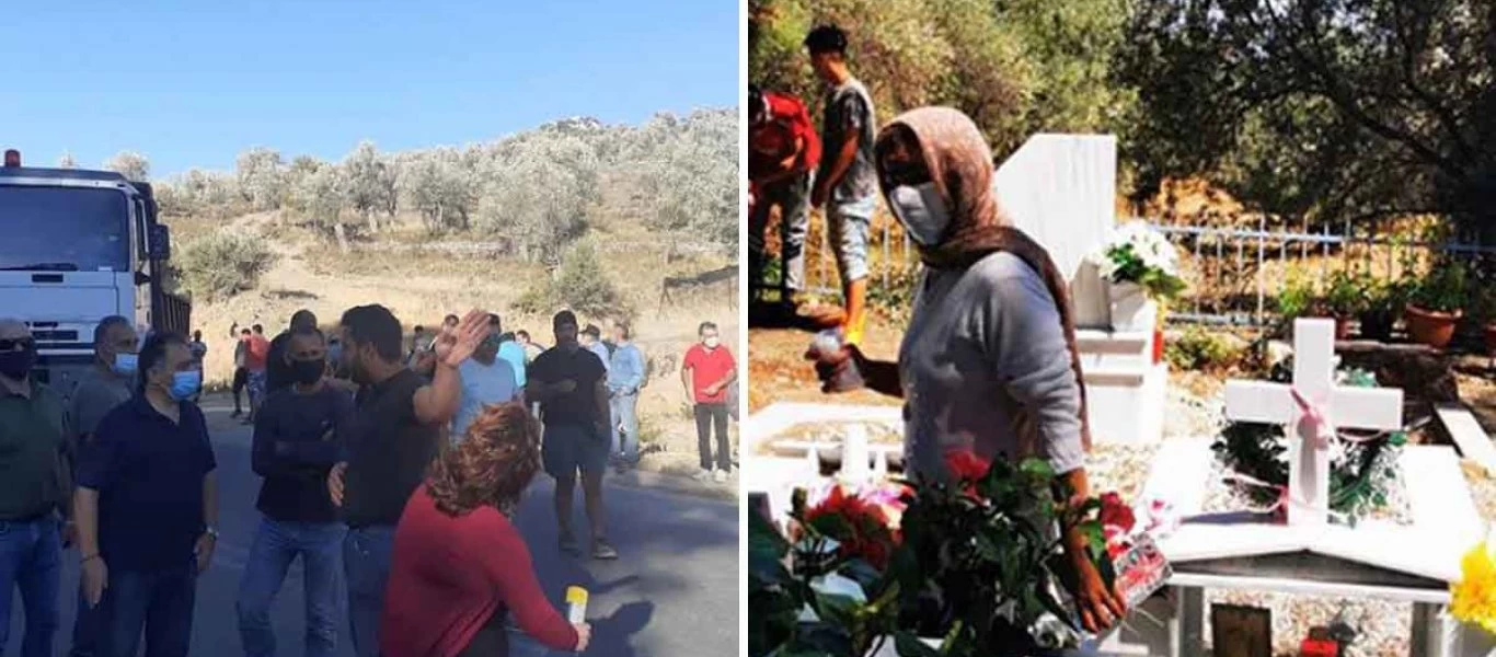 Μόρια: Οι αλλοδαποί έκαναν κατάληψη... μέχρι και σε νεκροταφεία - Σε απόγνωση οι κάτοικοι (βίντεο)